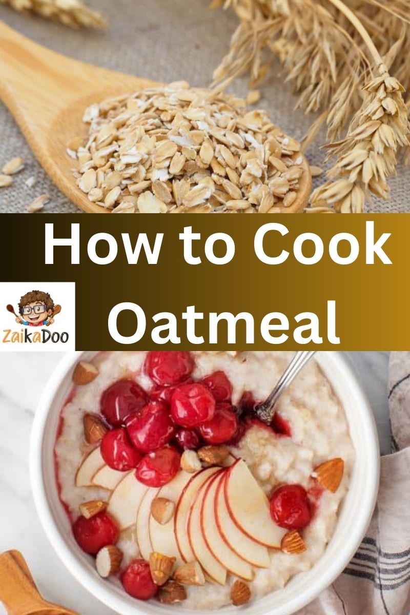 how to cook oatmeal