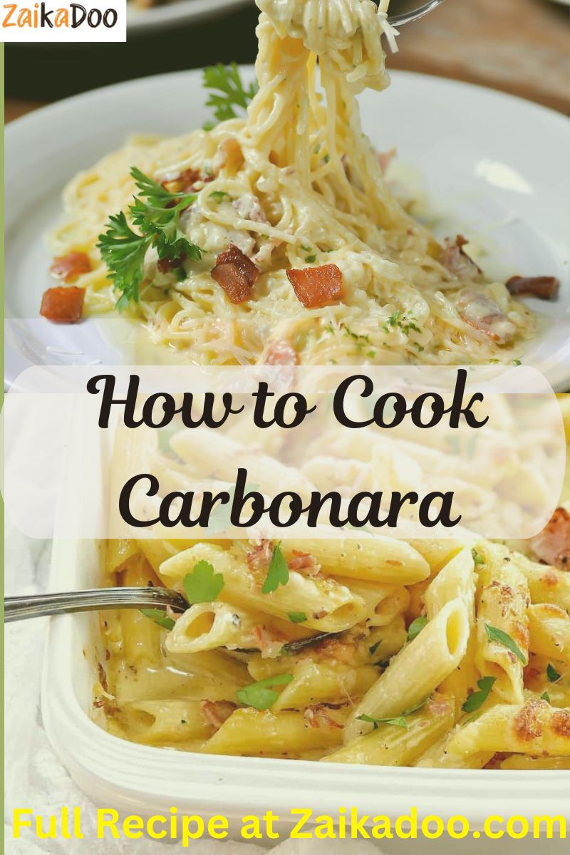 How to Cook Carbonara