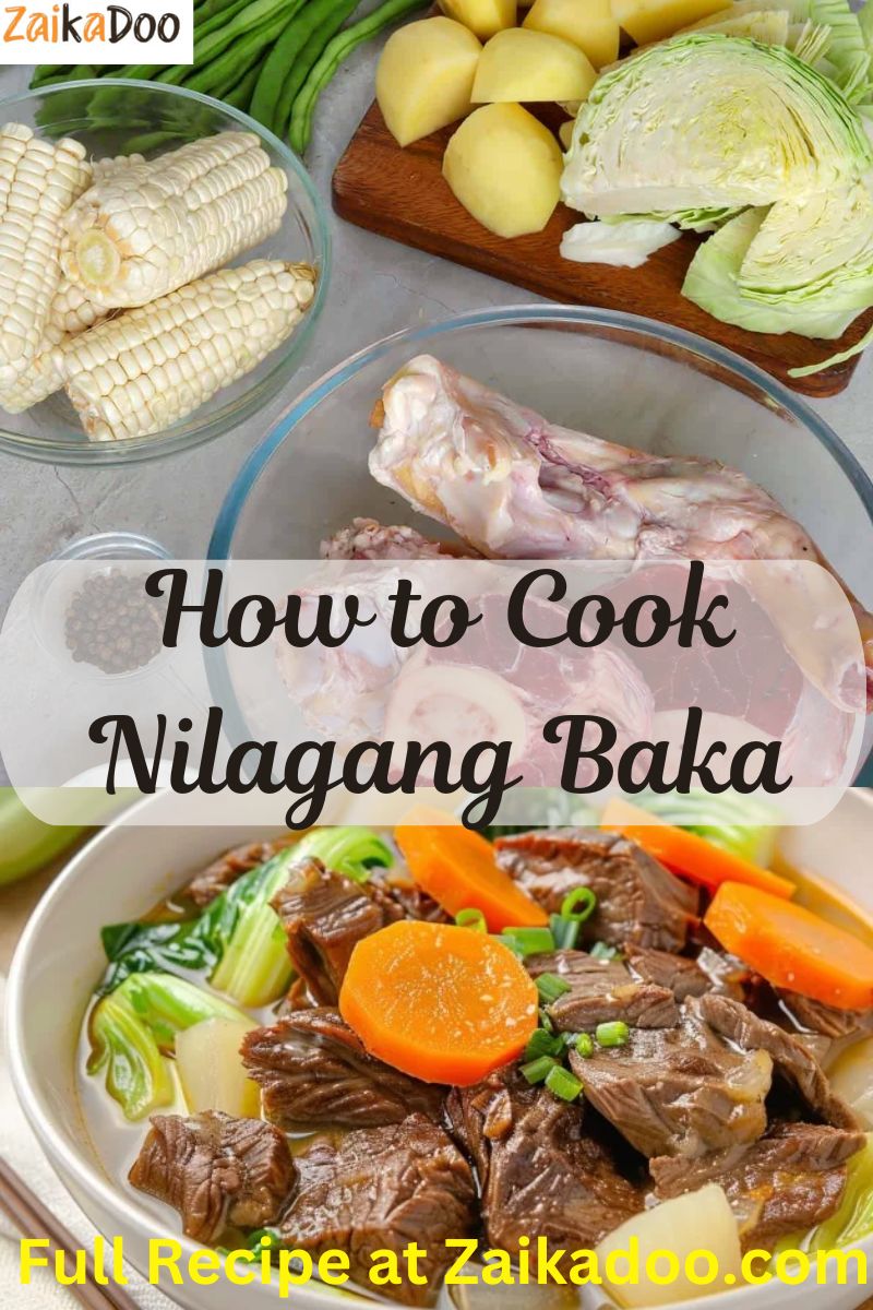 How to Cook Nilagang Baka