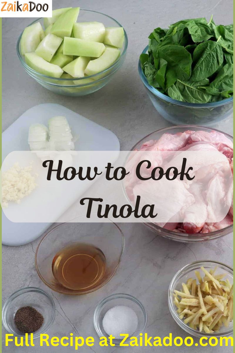 How to Cook Tinola