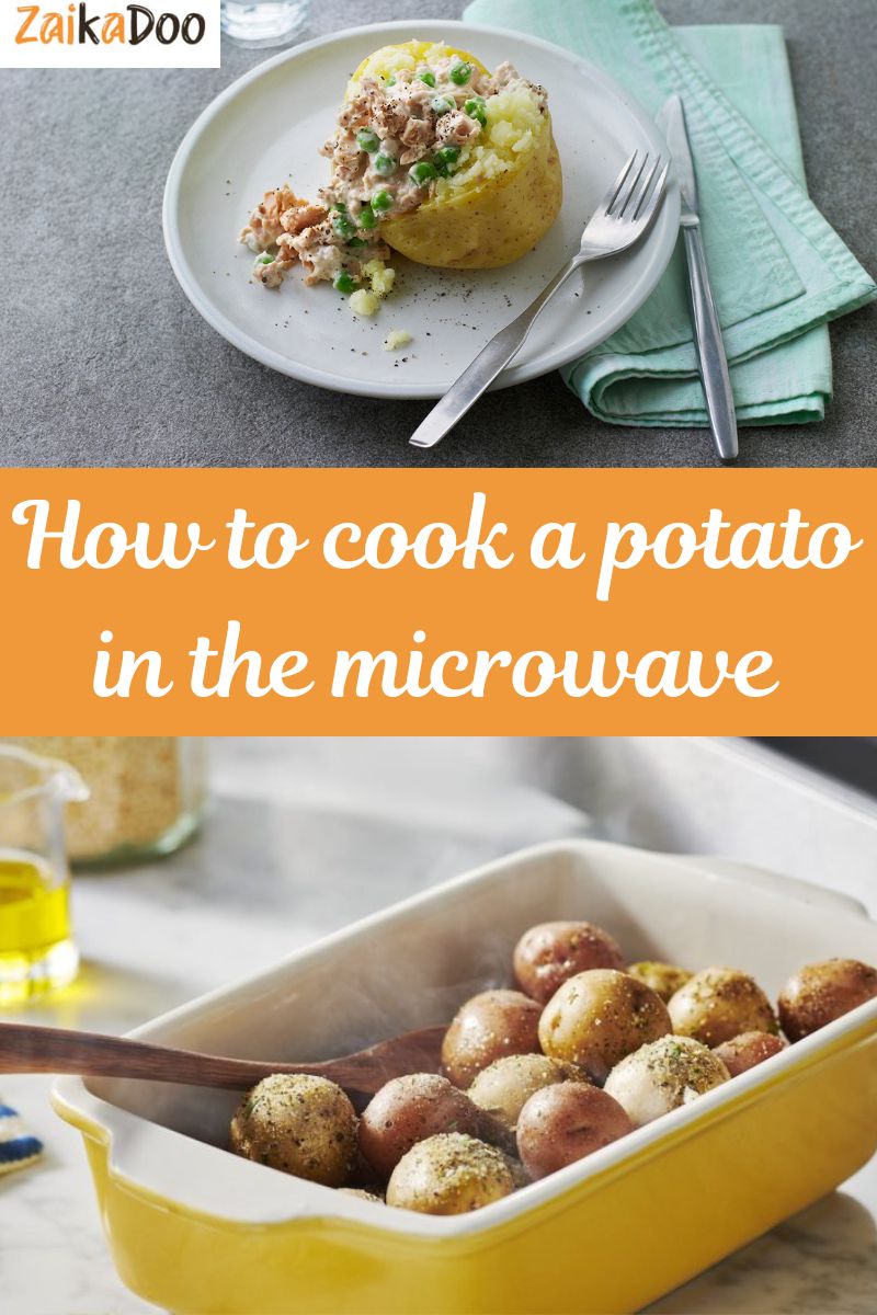 How to cook a potato in the microwave