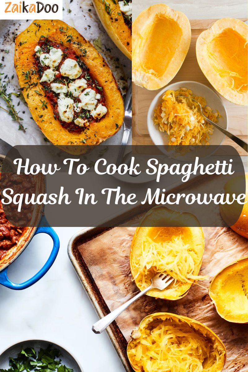 How To Cook Spaghetti Squash In The Microwave