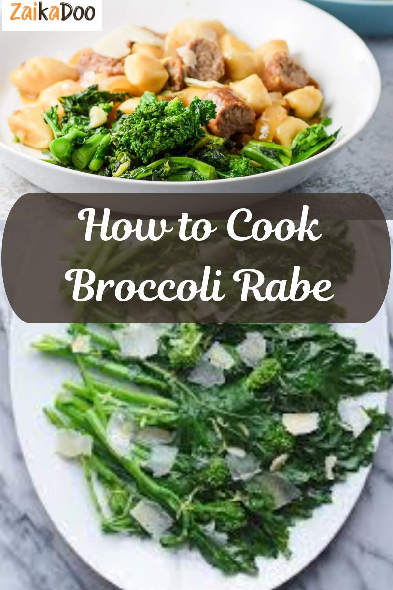 How to Cook Broccoli Rabe