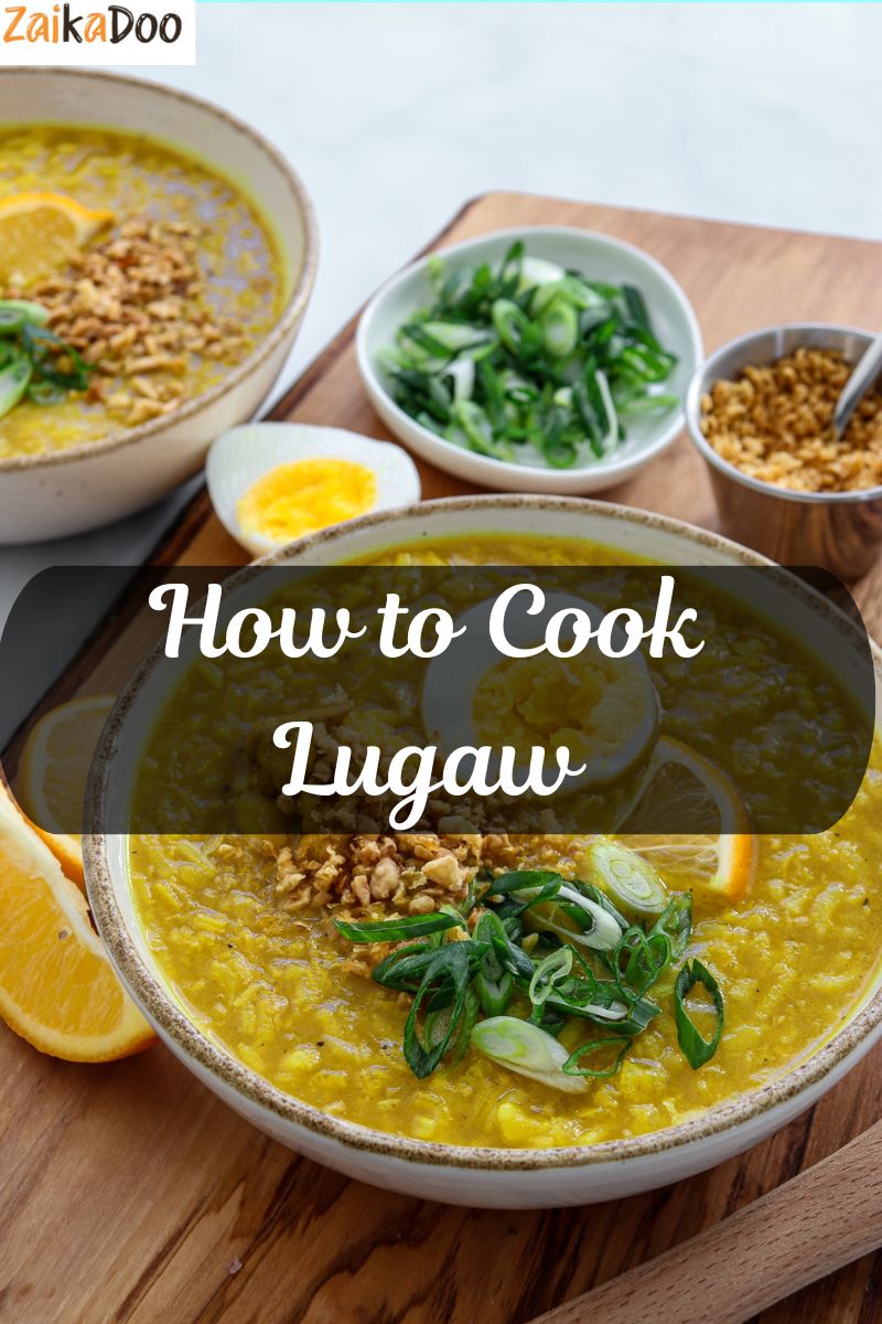 How to Cook Lugaw