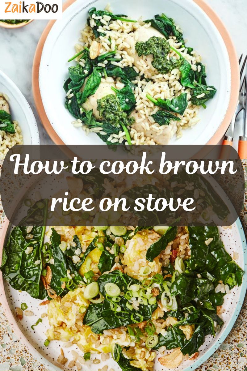 How To Cook Brown Rice On Stove