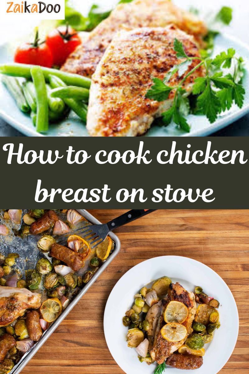 How to cook chicken breast on stove