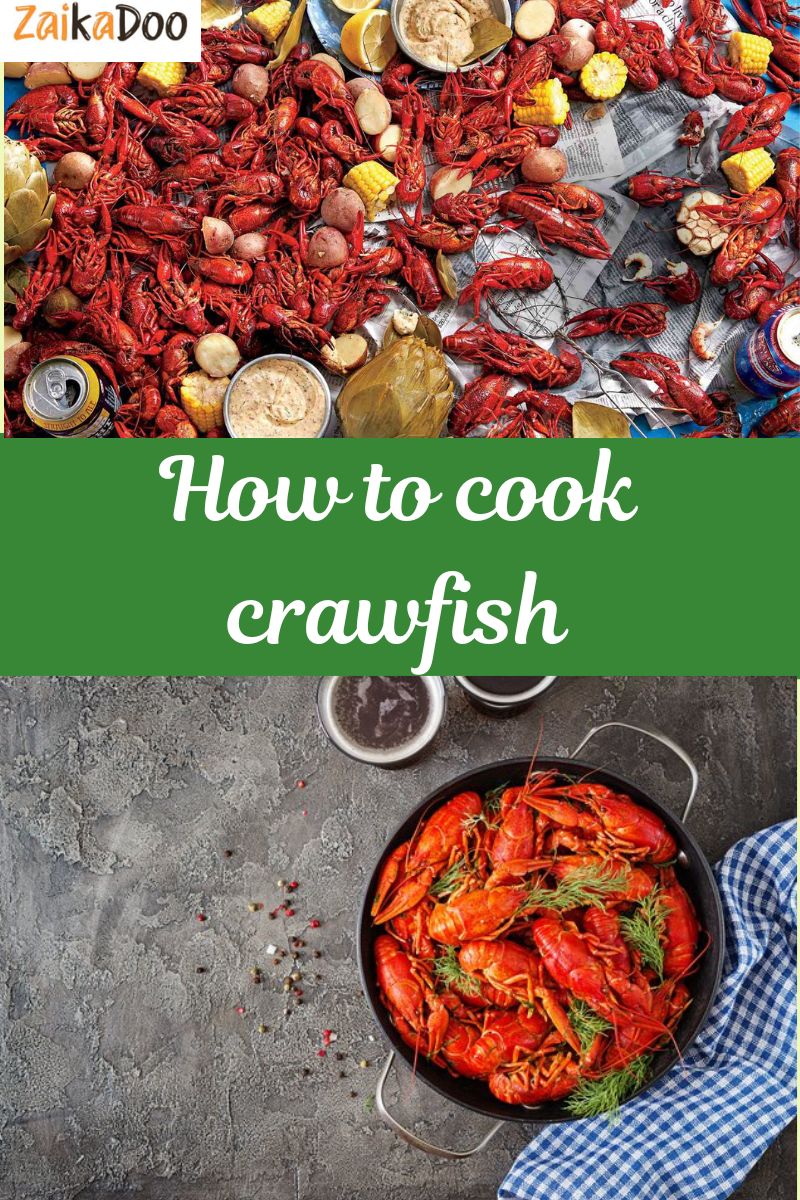 How to cook crawfish