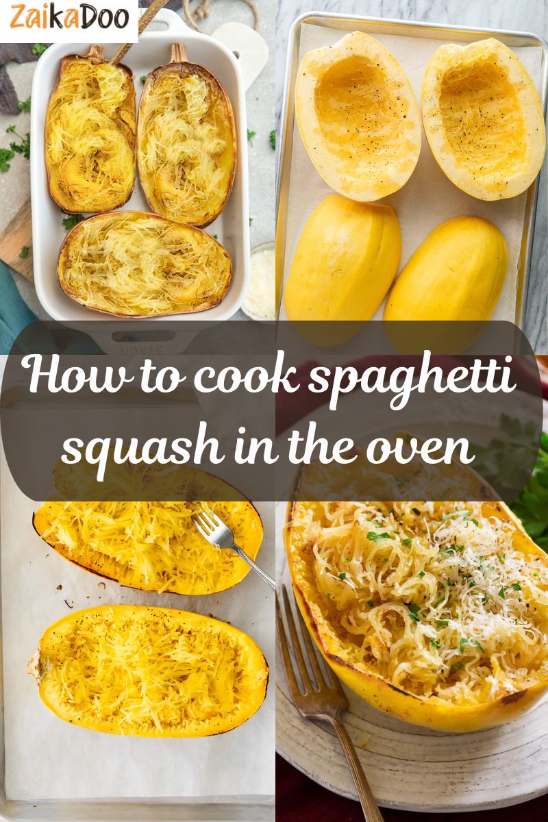 How to cook spaghetti squash in the oven