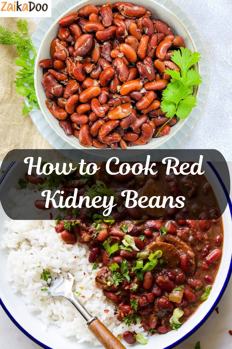 How to Cook Red Kidney Beans